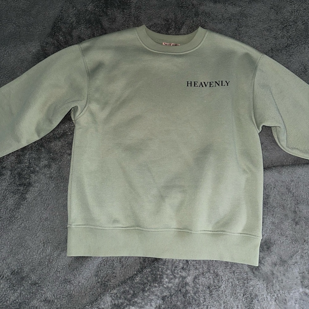 Heavenly Green Crewneck Sweatshirt
